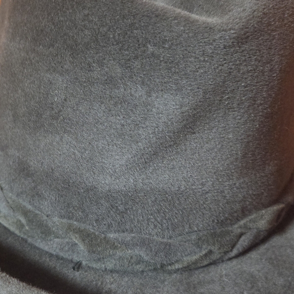 Vintage Cavanagh Gray Felt Fedora Hat Braided Detail See Pics For Size - Picture 6 of 13